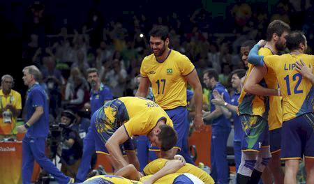 Brasil vence Rússia e garante vaga na final no vôlei masculino
