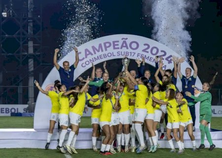 Seleção feminina goleia Paraguai e fatura penta em Sul-Americano Sub17